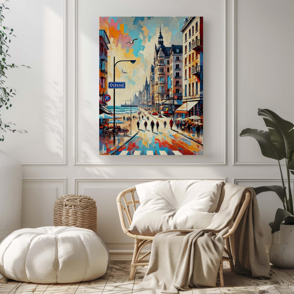 Ostend Coastal Print - Ostend, Belgium