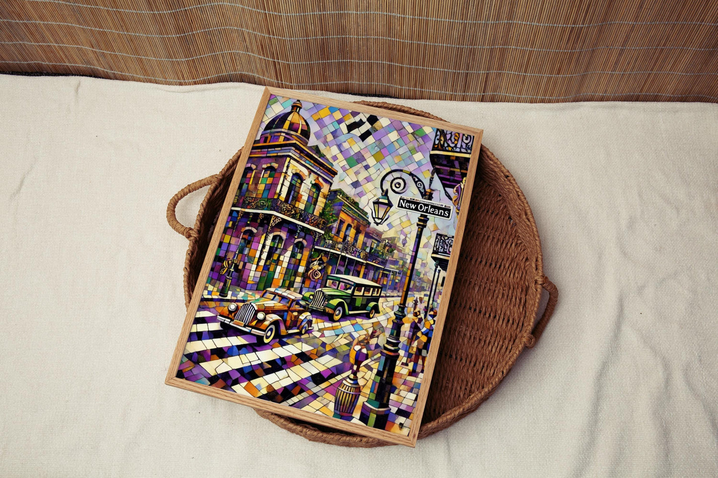 Louisiana Wall Art New Orleans Print Travel Poster USA Gift Louisiana Decor Housewarming Gift Louisiana Travel Art