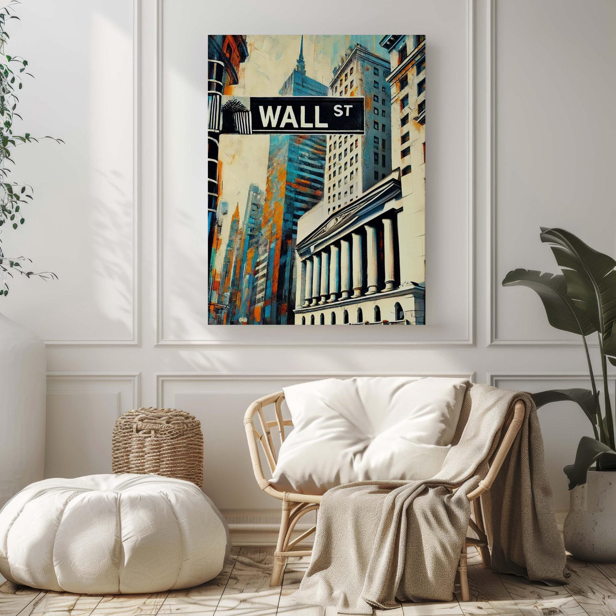 Wall Street Print - New York City, New York, USA