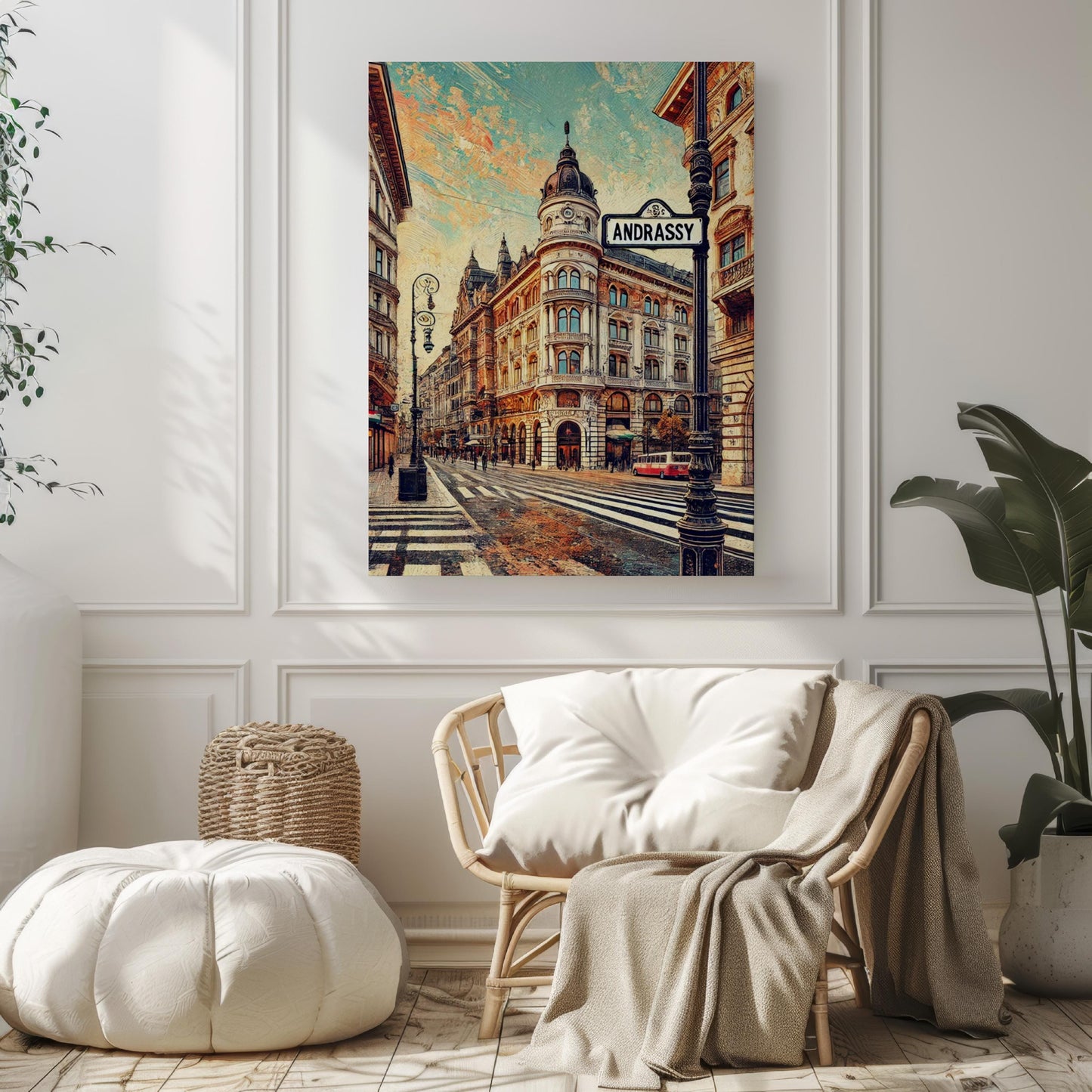Andrassy Avenue Wall Art Budapest Print Hungary Travel Poster Travel Gift Housewarming Decor