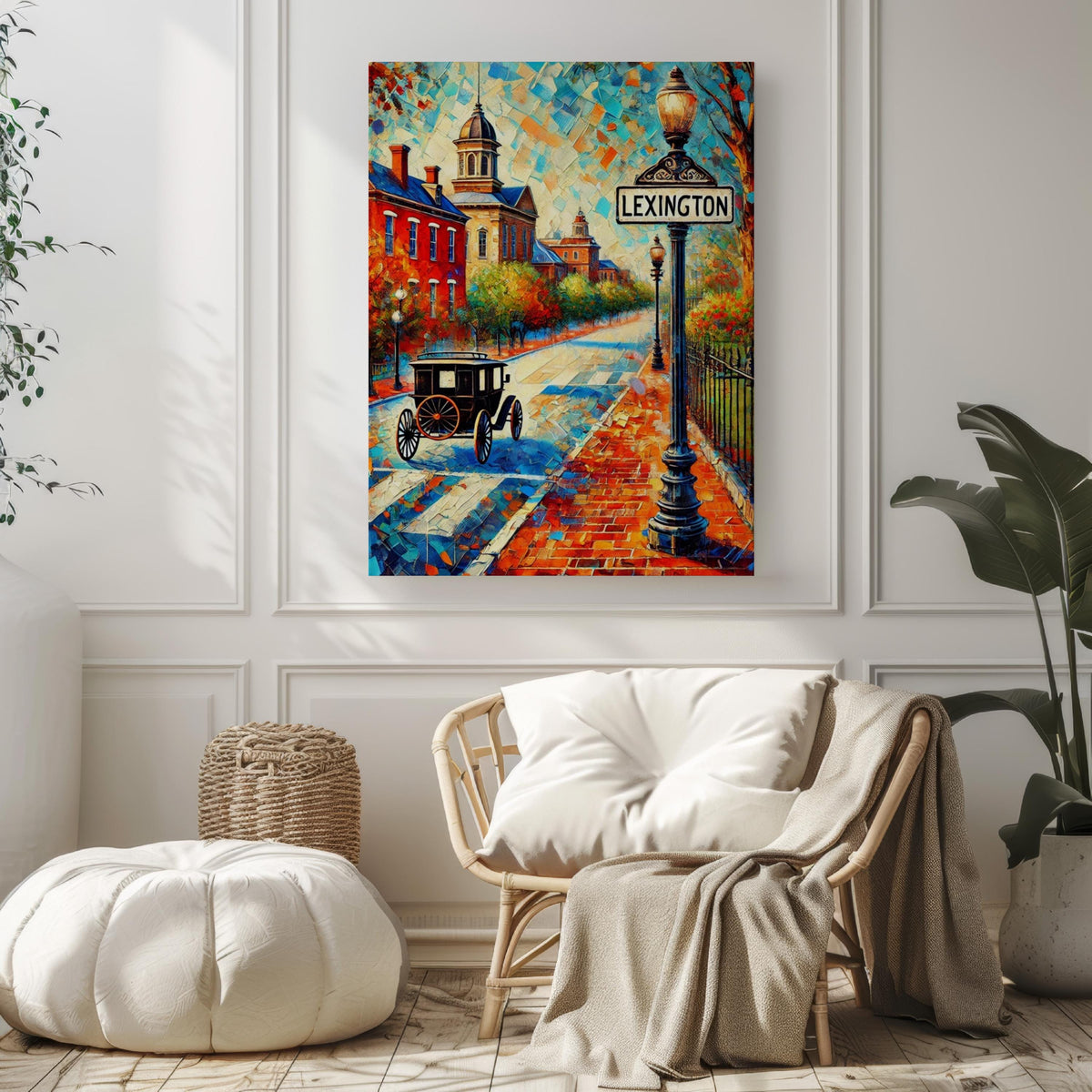 Lexington Wall Art - Lexington, Virginia, USA