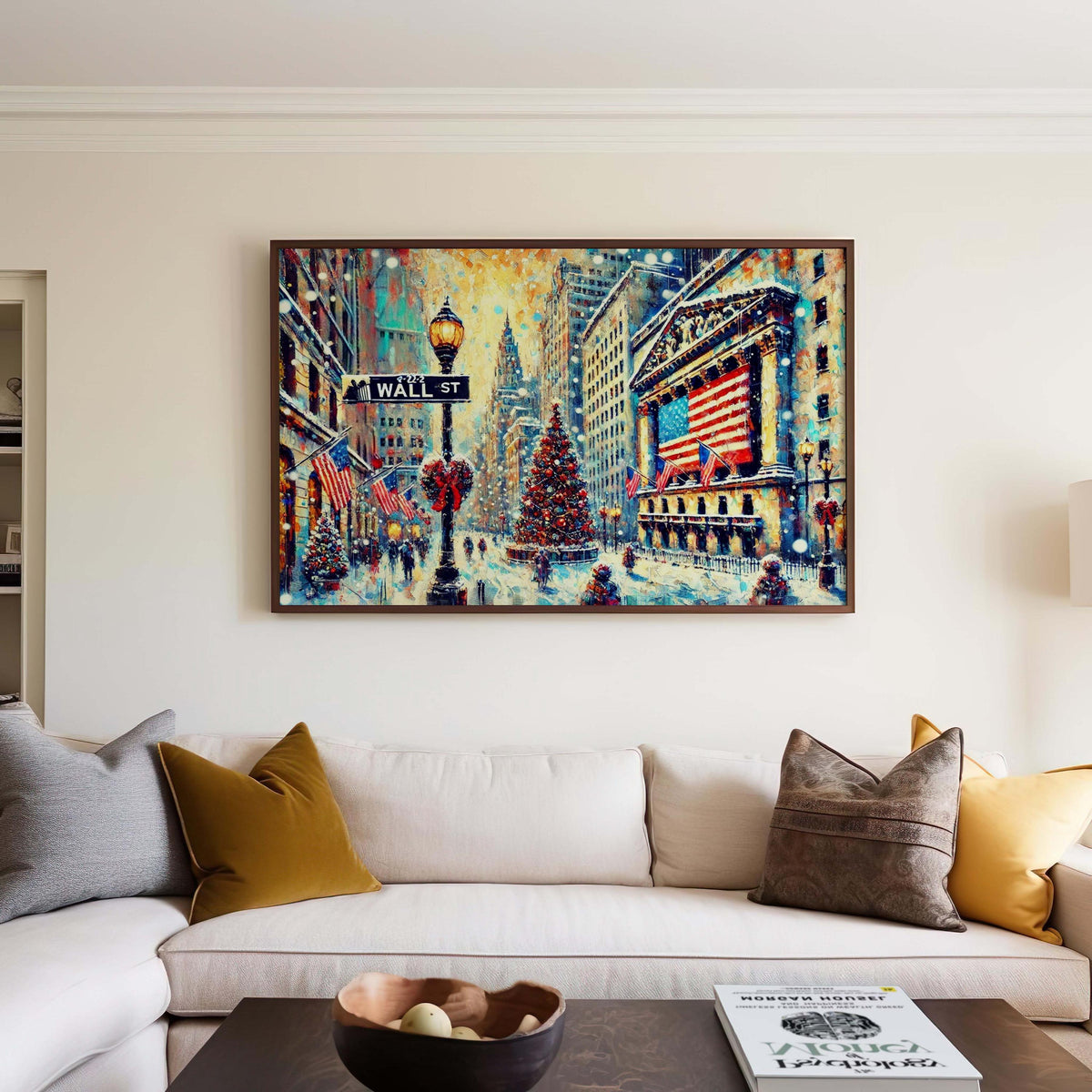 Wall Street Print - New York, New York, USA