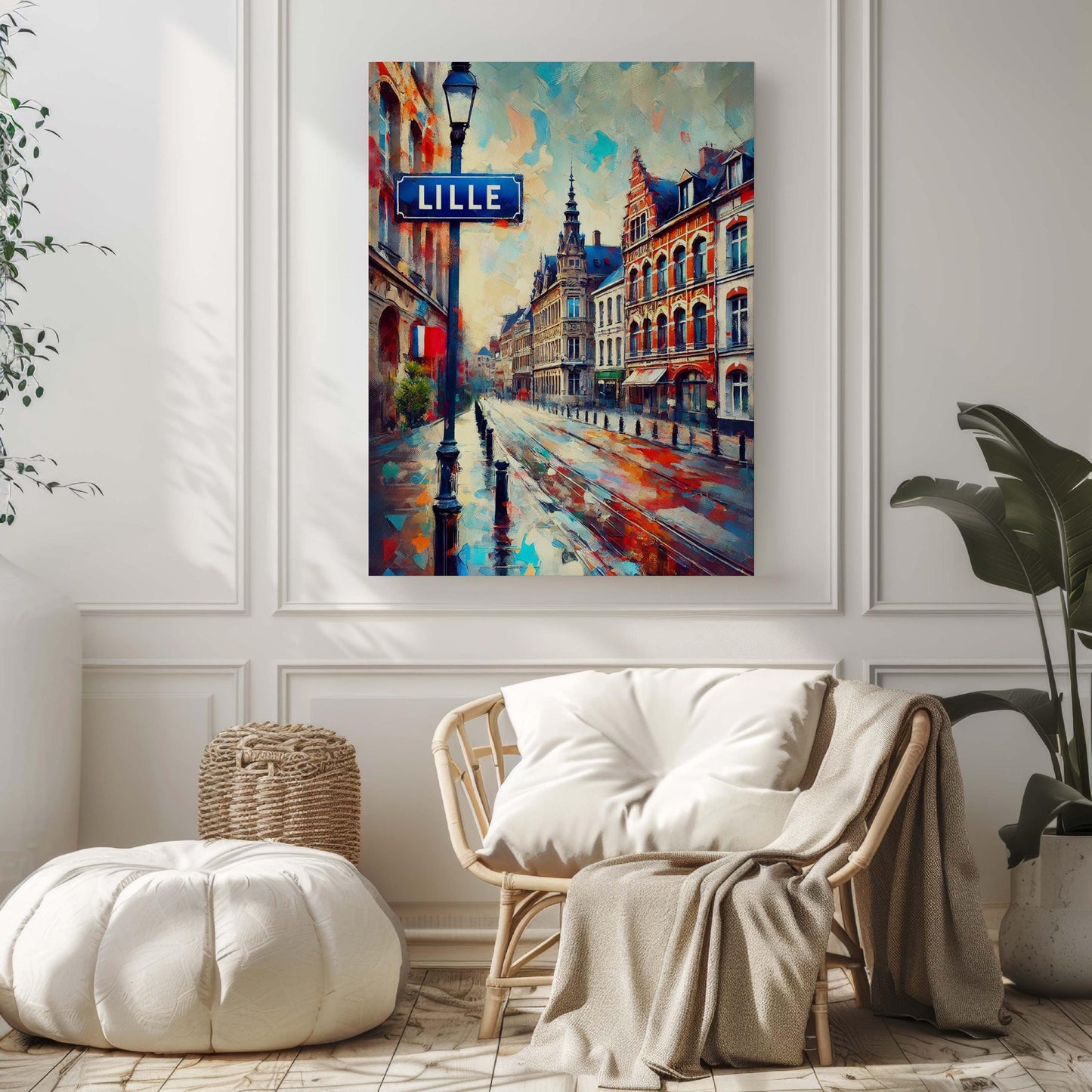 Lille Art Print - French Wall Art Travel Poster, European Artwork, Housewarming Gift, Lille France Home Decor, Travel Wall Decor