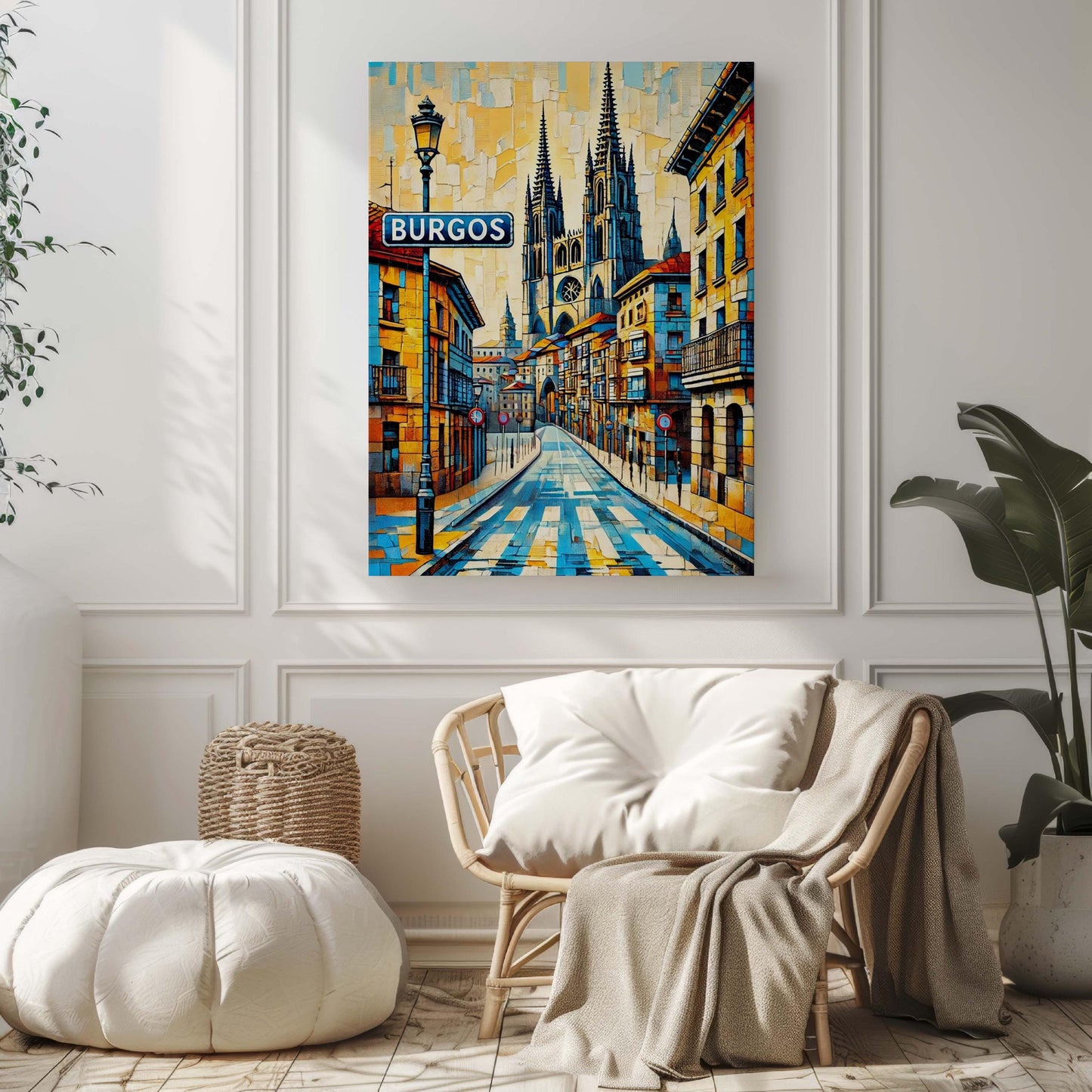 Burgos Art Print - Spain City Wall Art, Travel Poster & European Home Decor, Perfect Housewarming Gift