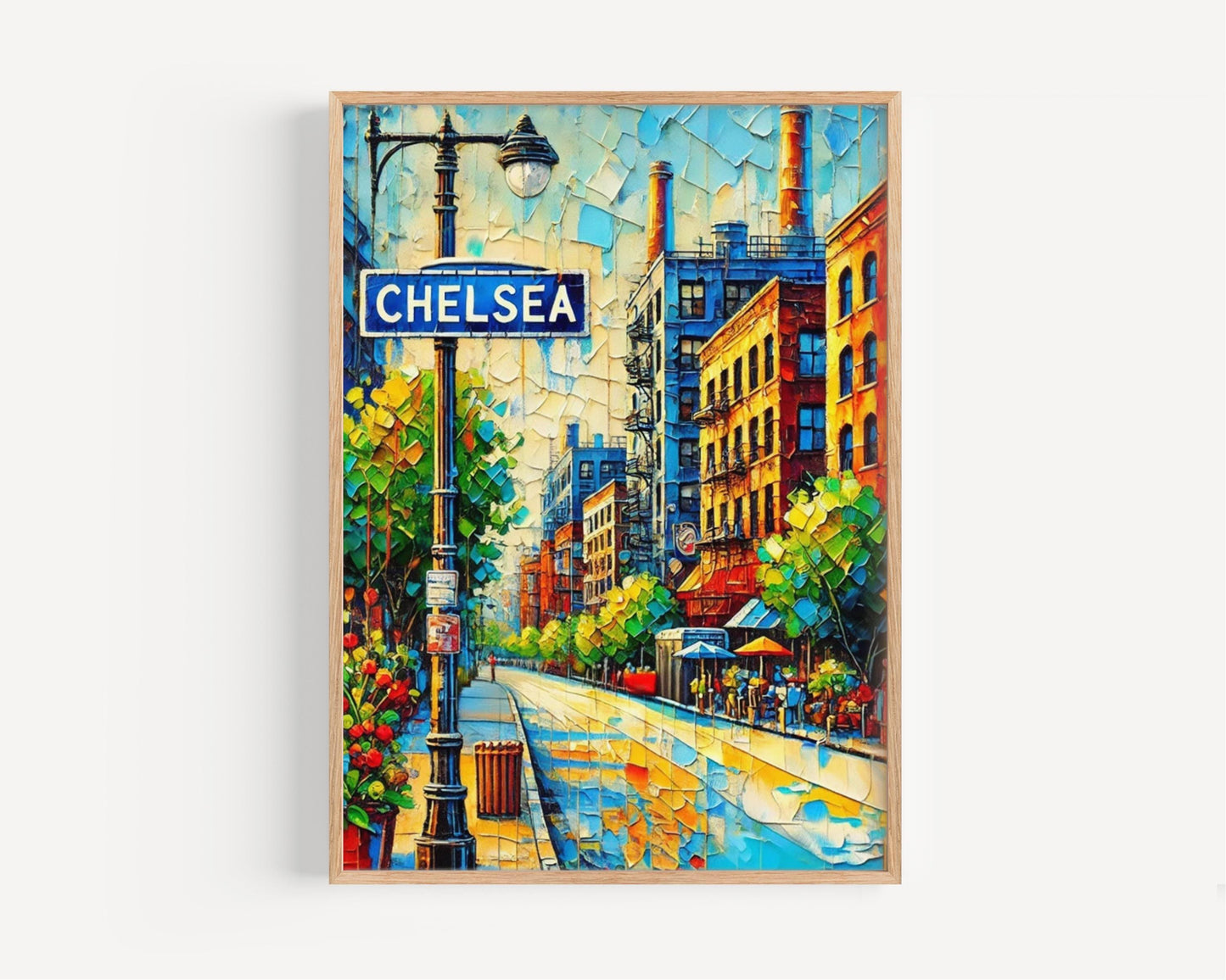 Massachusetts Chelsea Wall Art Print - Travel Poster & American Decor, Housewarming Gift, Massachusetts Gift Idea