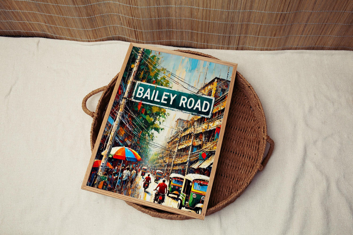 Bailey Road Print - Dhaka, Bangladesh