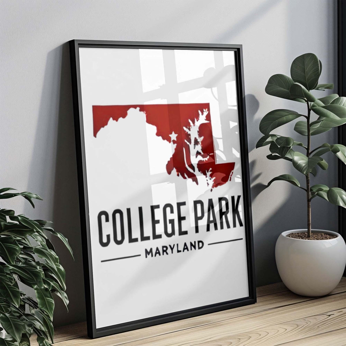 College Park Wall Art - College Park, Maryland, USA