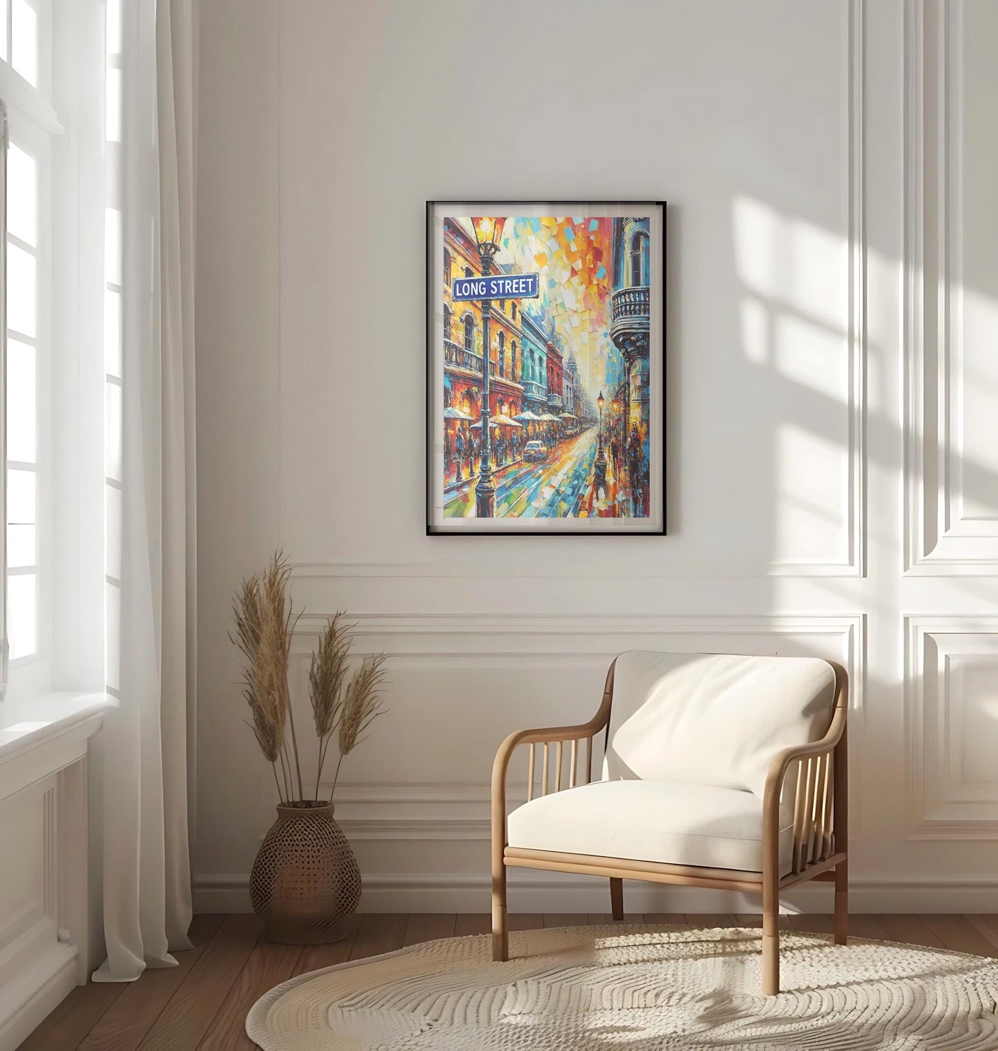 Long St Wall Art Cape Town Print South Africa Travel Poster Unique Housewarming Gift South Africa Art Decor