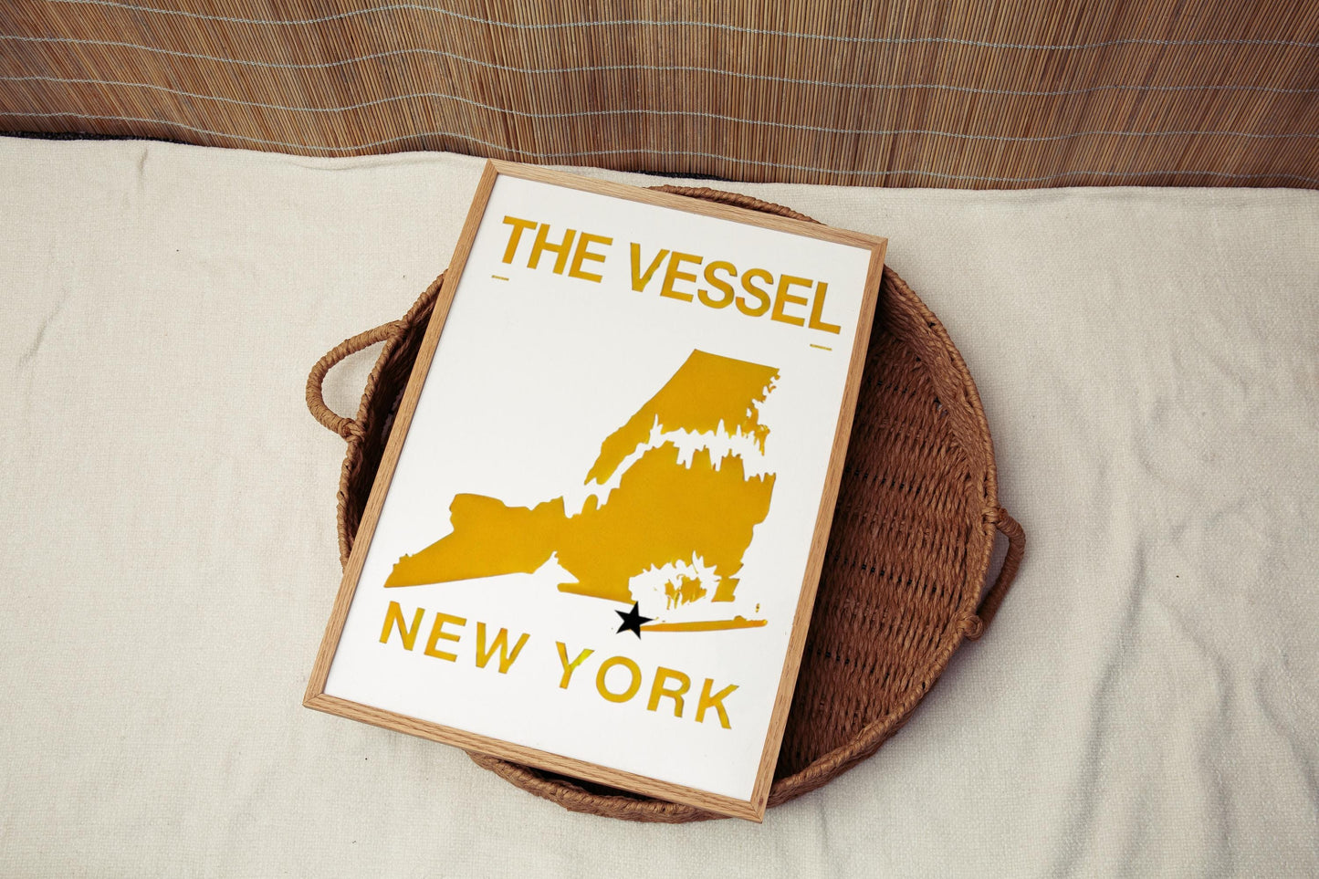 The Vessel Wall Art - Travel Print Home Decor, Housewarming & College Gift, Coastal Room Artwork, The Vessel Print for Living Room