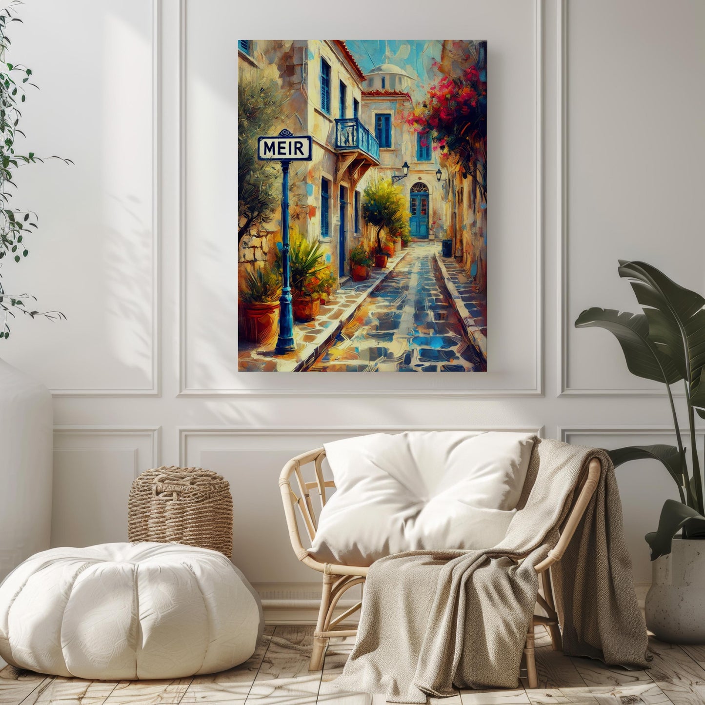 Belgium Meir Wall Art Print – Antwerp Travel Poster, Belgium Home Decor & Gift, Housewarming Wall Poster Artwork
