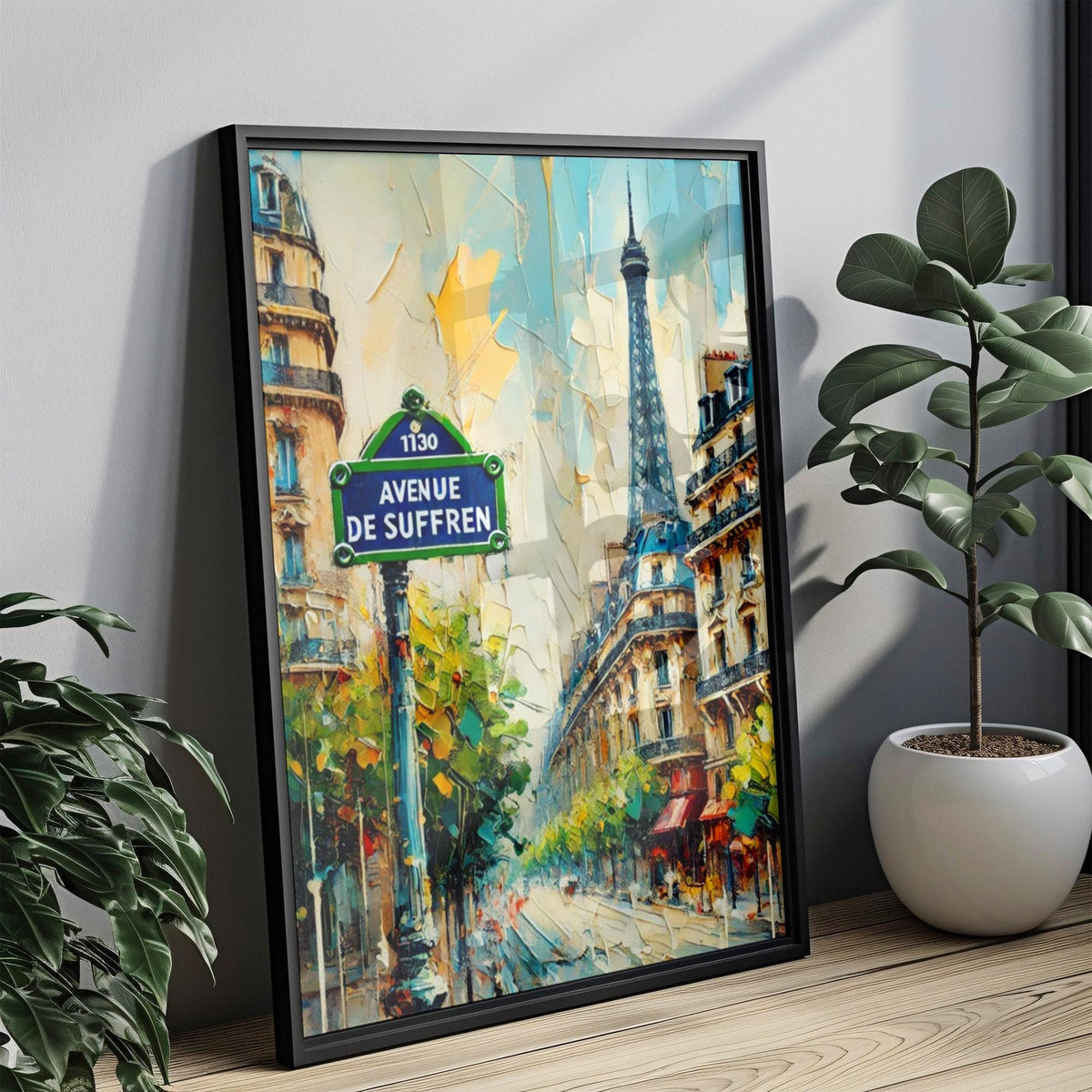 Avenue De Suffren Print - Paris, France
