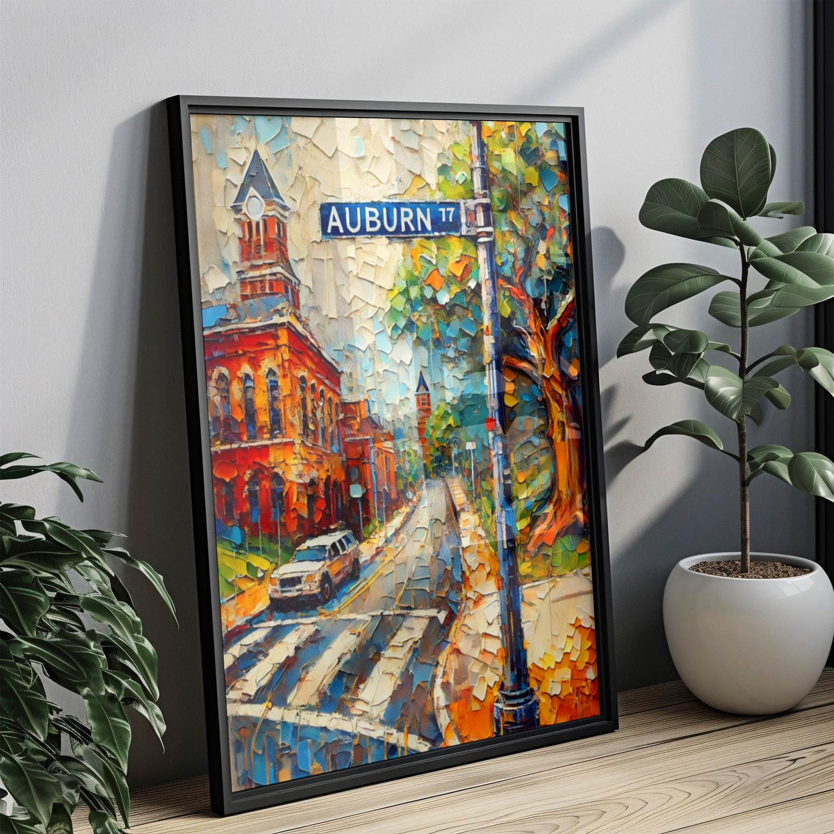 Auburn Wall Art Decor - Alabama, USA