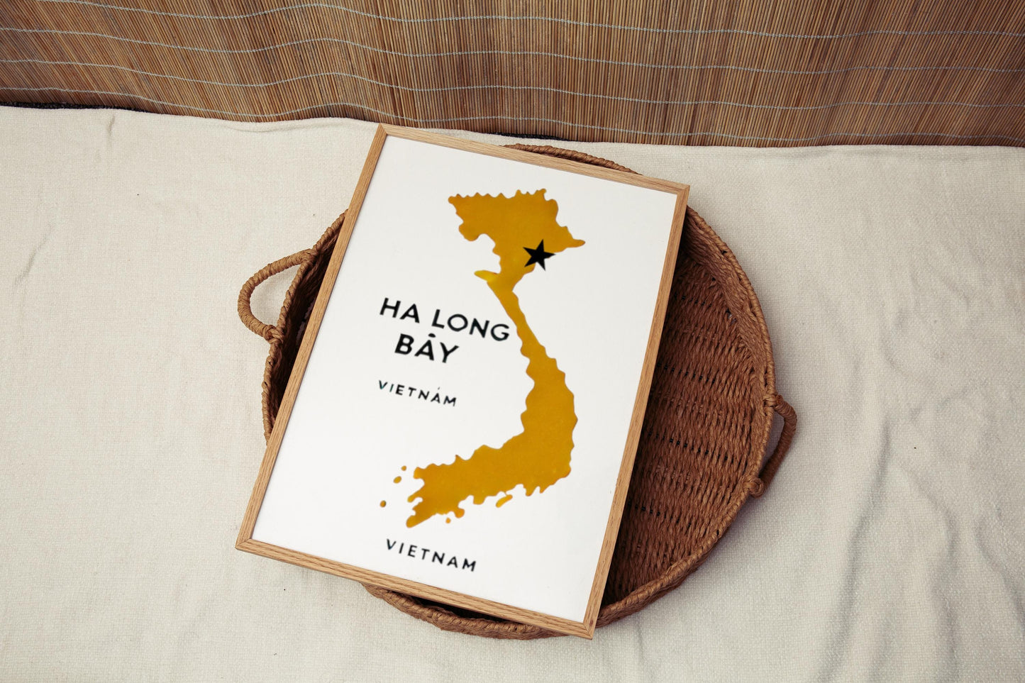 Ha Long Bay Wall Art Print – Vietnam Travel Decor, Housewarming Gift, Scenic Ha Long Bay Artwork for Home