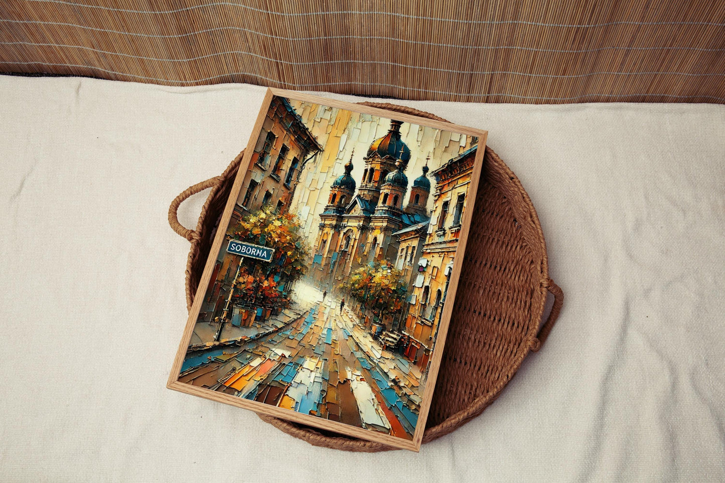 Soborna Street Wall Art, Rivne Print, Ukraine Art, “City” Gift, Travel Souvenir, Travel Poster, “State” Art, PERSONALIZED GIFT