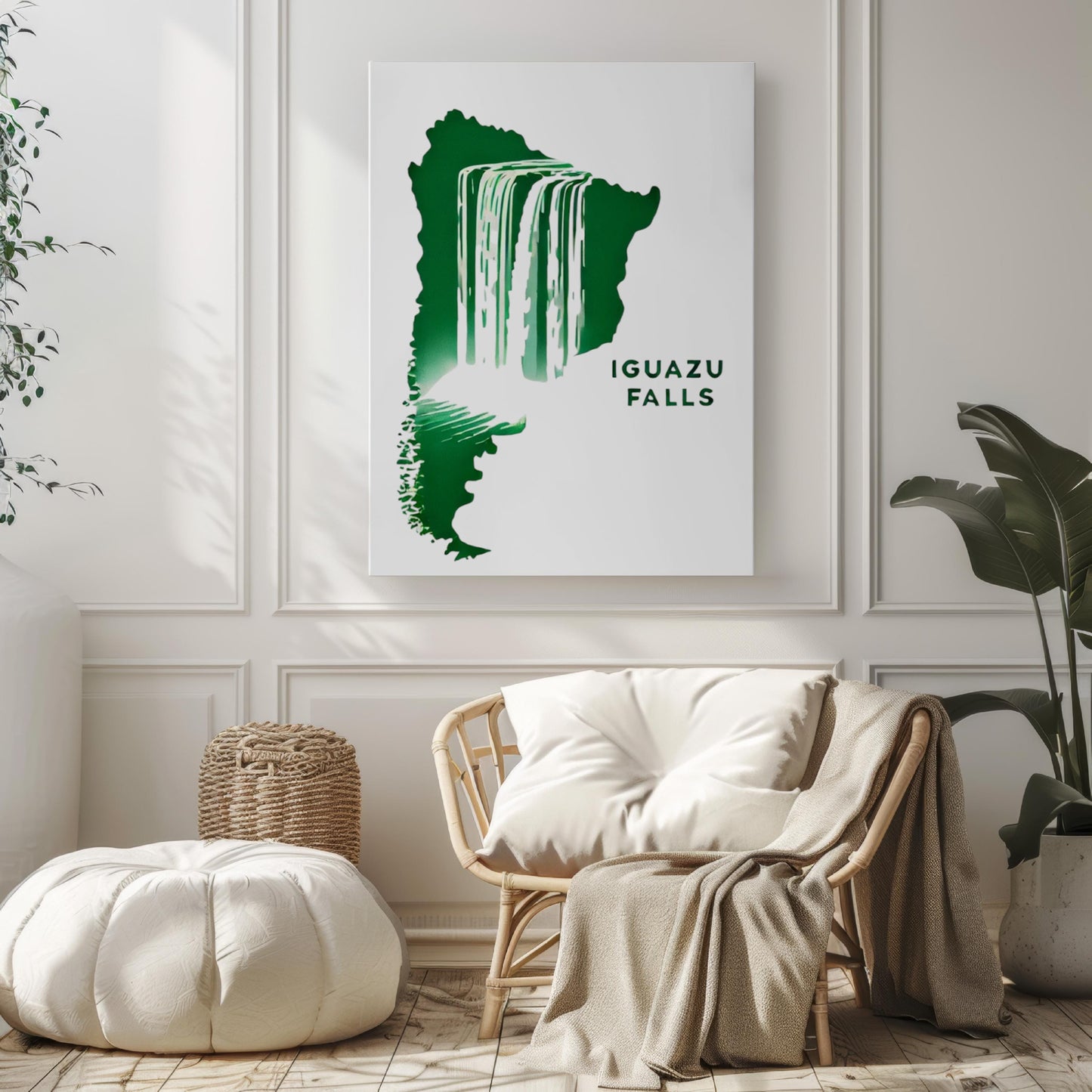 Venezuela Iguazu Falls Wall Art Print – Travel Home Decor, Housewarming Gift, Stunning Waterfall Artwork, Nature Landscape Wall Decor