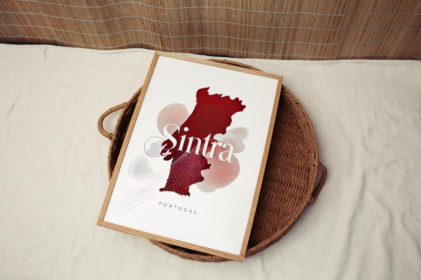 Portugal Sintra Wall Art Print - Coastal Travel Poster, Portugal Gift & Home Decor, Housewarming Artwork for Beach Lovers