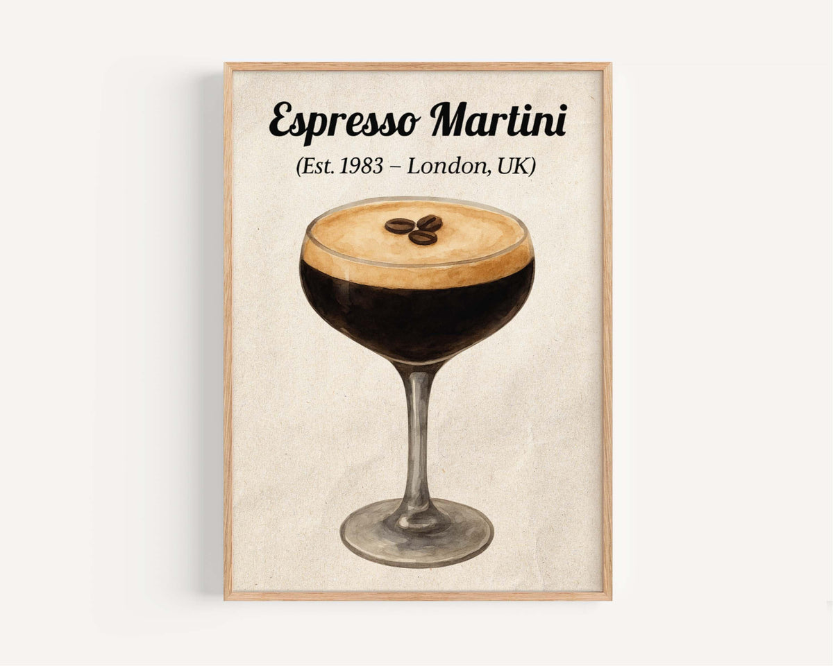 Espresso Martini Wall Art