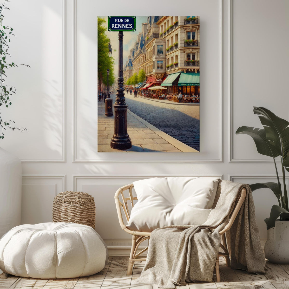 Rue De Rennes Print - Paris, France