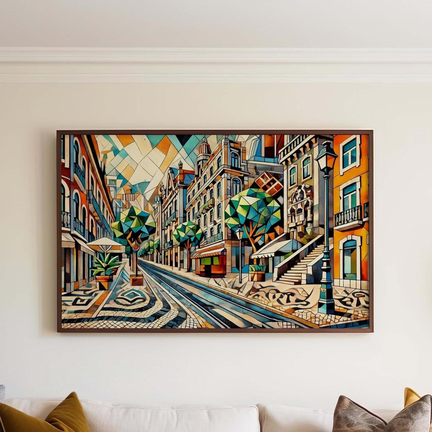 Avenida da Liberdade Wall Art, Lisbon Print, Portugal Travel Poster, Housewarming Gift, Portugal Artwork, Travel Decor