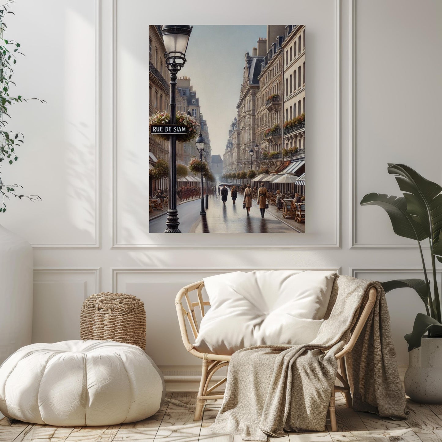 Rue de Siam Wall Art Print β Brest Travel Poster, French Decor, Housewarming Gift, France Art, Brest Souvenir, Travel Print, Home Decor