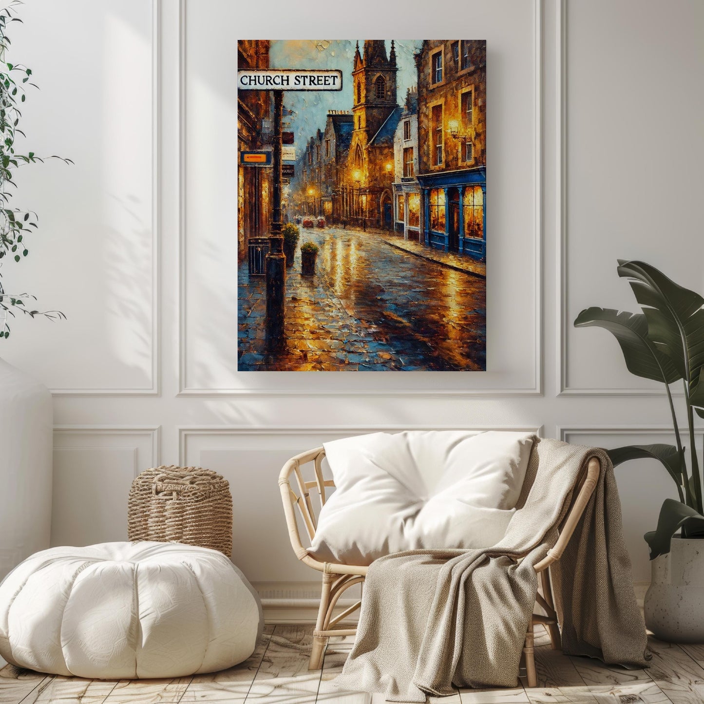 Wall Art Church St Print Inverness Scotland Travel Poster Scottish Gift Housewarming Decor