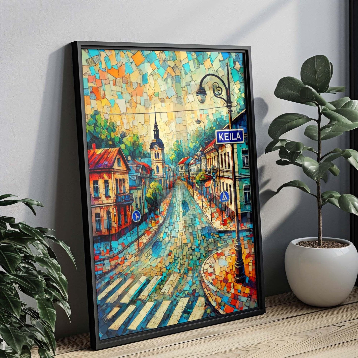 Keila Art Print - Estonia City Travel Poster, European Wall Art, Housewarming Gift, Keila Wall Decor, Estonia Artwork, Travel Print