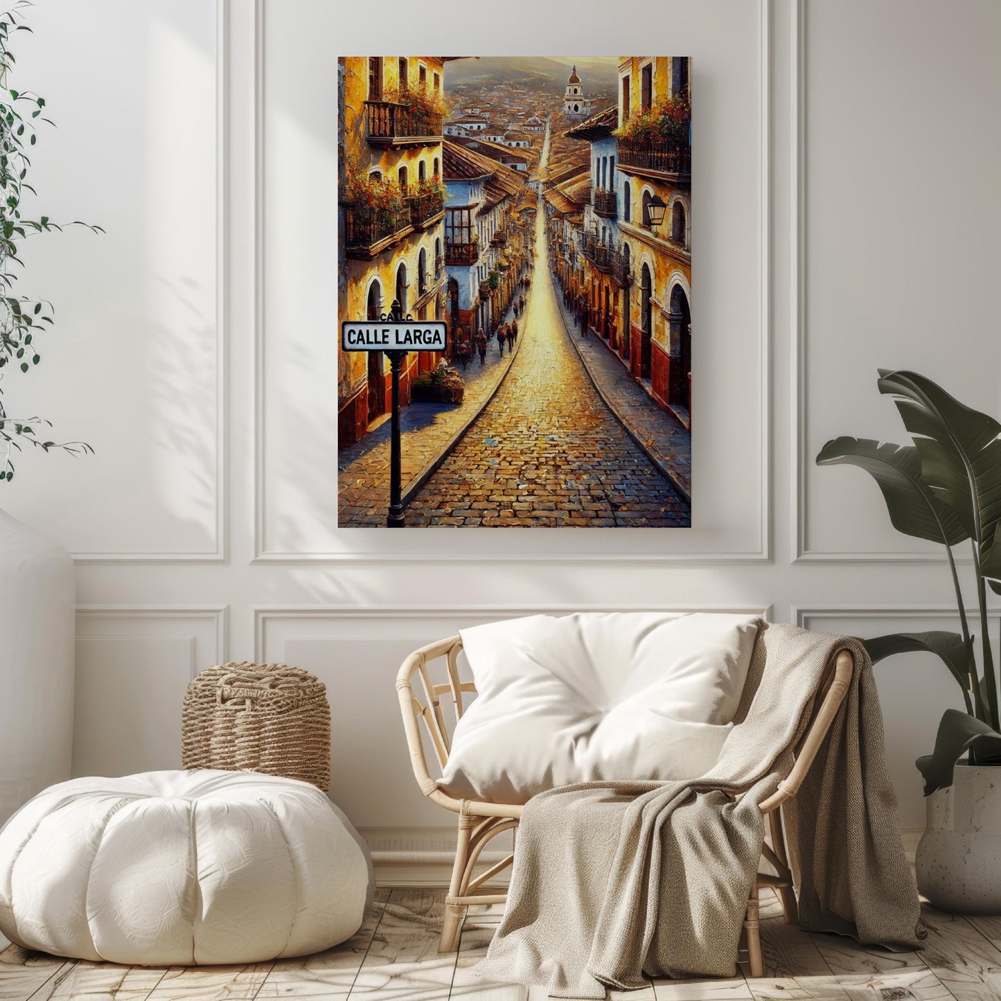 Cuenca Wall Art Calle Larga Print Travel Poster Ecuador Gift Housewarming Souvenir Cuenca Art Decor