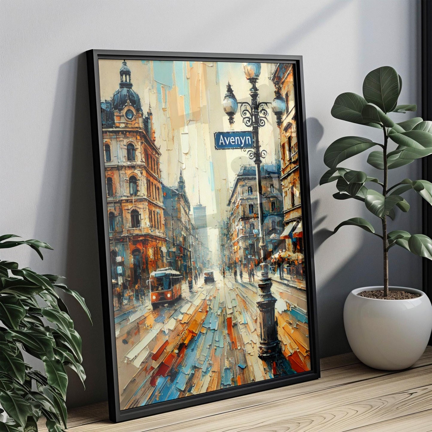 Avenyn Wall Art, Gothenburg Print, Sweden Art, “City” Gift, Travel Souvenir, Travel Poster, “State” Art, PERSONALIZED GIFT