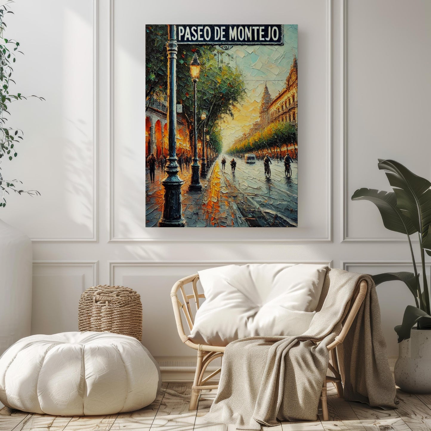 Merida Paseo de Montejo Wall Art Print, Mexico Travel Poster, Merida Artwork, Housewarming Gift, Mexico Decor, Travel Print