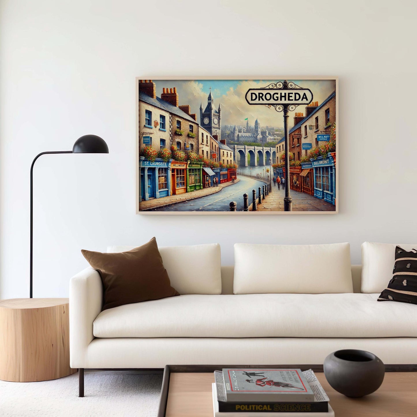 Drogheda Art Print - Ireland City Wall Art, Travel Poster, European Home Decor, Housewarming Gift, Irish Travel Print