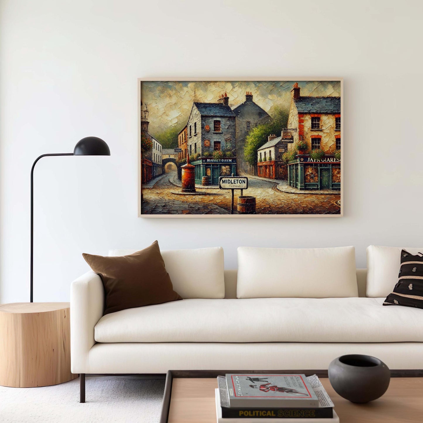 Midleton Art Print - Ireland City Wall Art Travel Poster, European Home Decor, Housewarming Gift, Midleton
