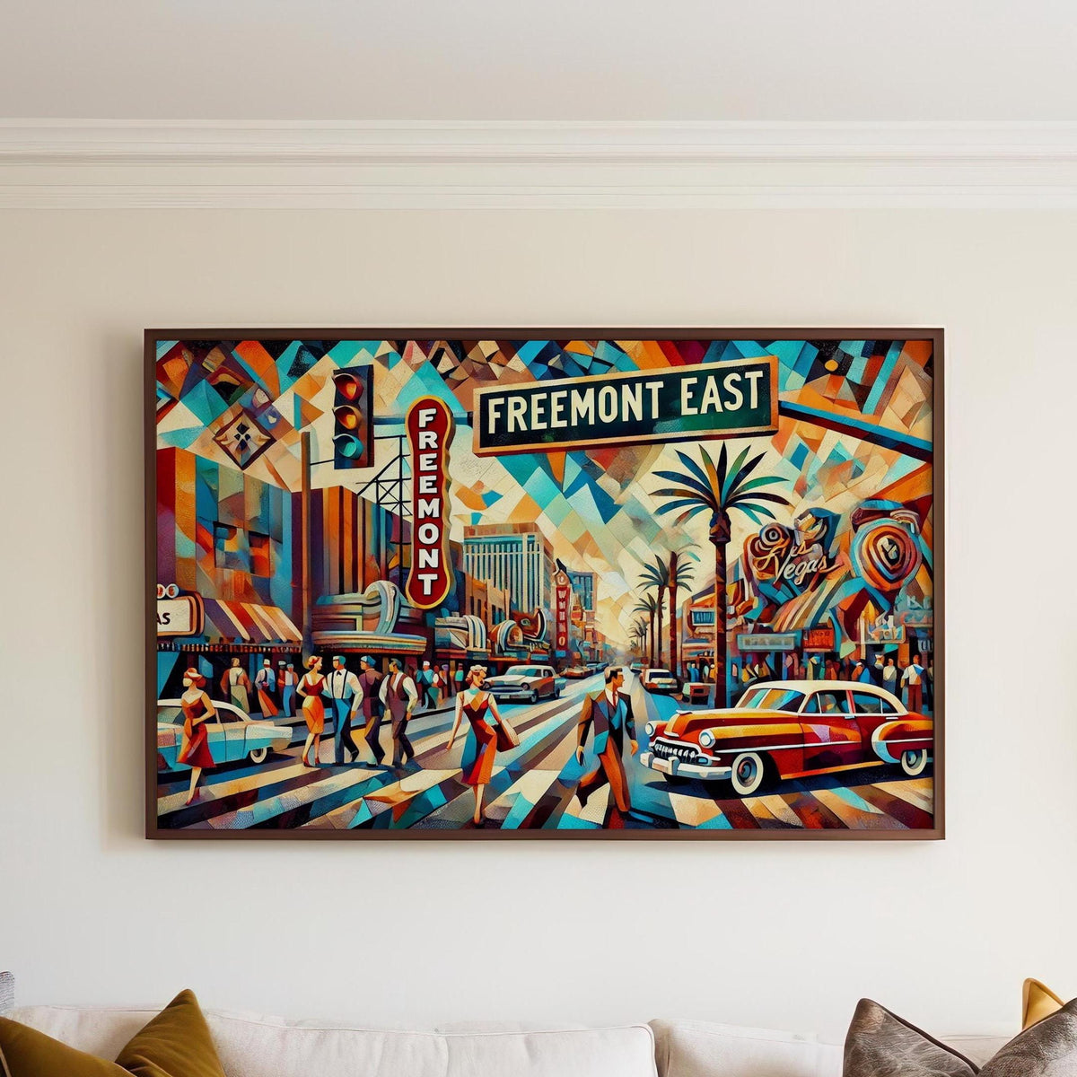 Freemont East Wall Art - Las Vegas, Nevada, USA