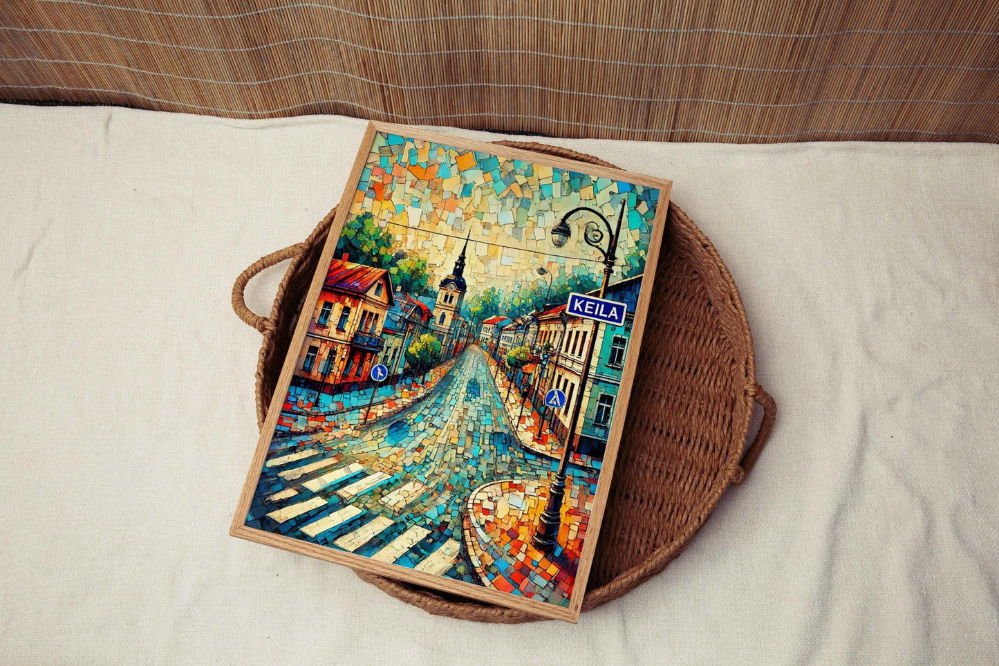 Keila Art Print - Estonia City Travel Poster, European Wall Art, Housewarming Gift, Keila Wall Decor, Estonia Artwork, Travel Print