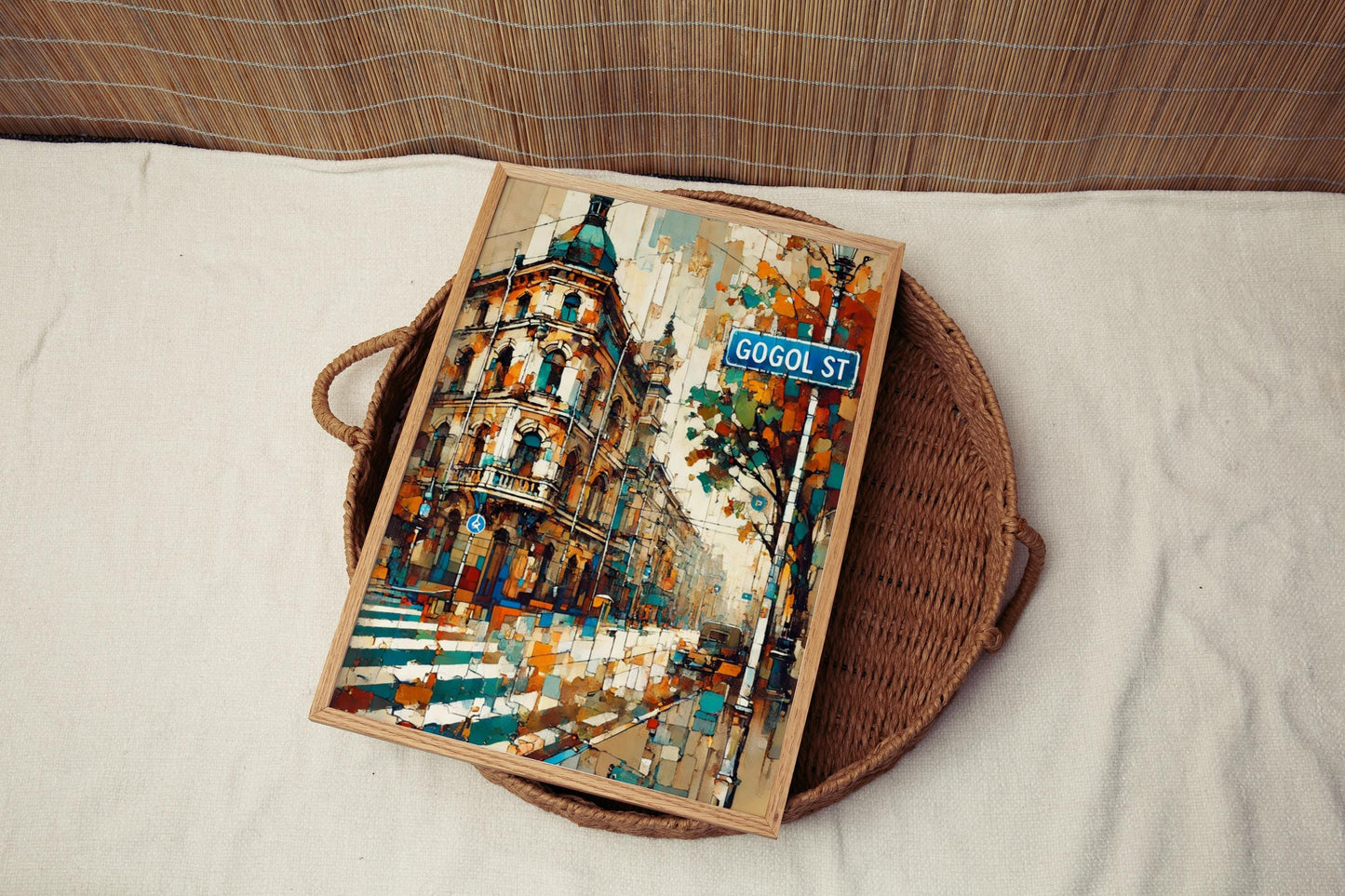 Gogol Street Wall Art, Almaty Print, Kazakhstan Art, “City” Gift, Travel Souvenir, Travel Poster, “State” Art, PERSONALIZED GIFT