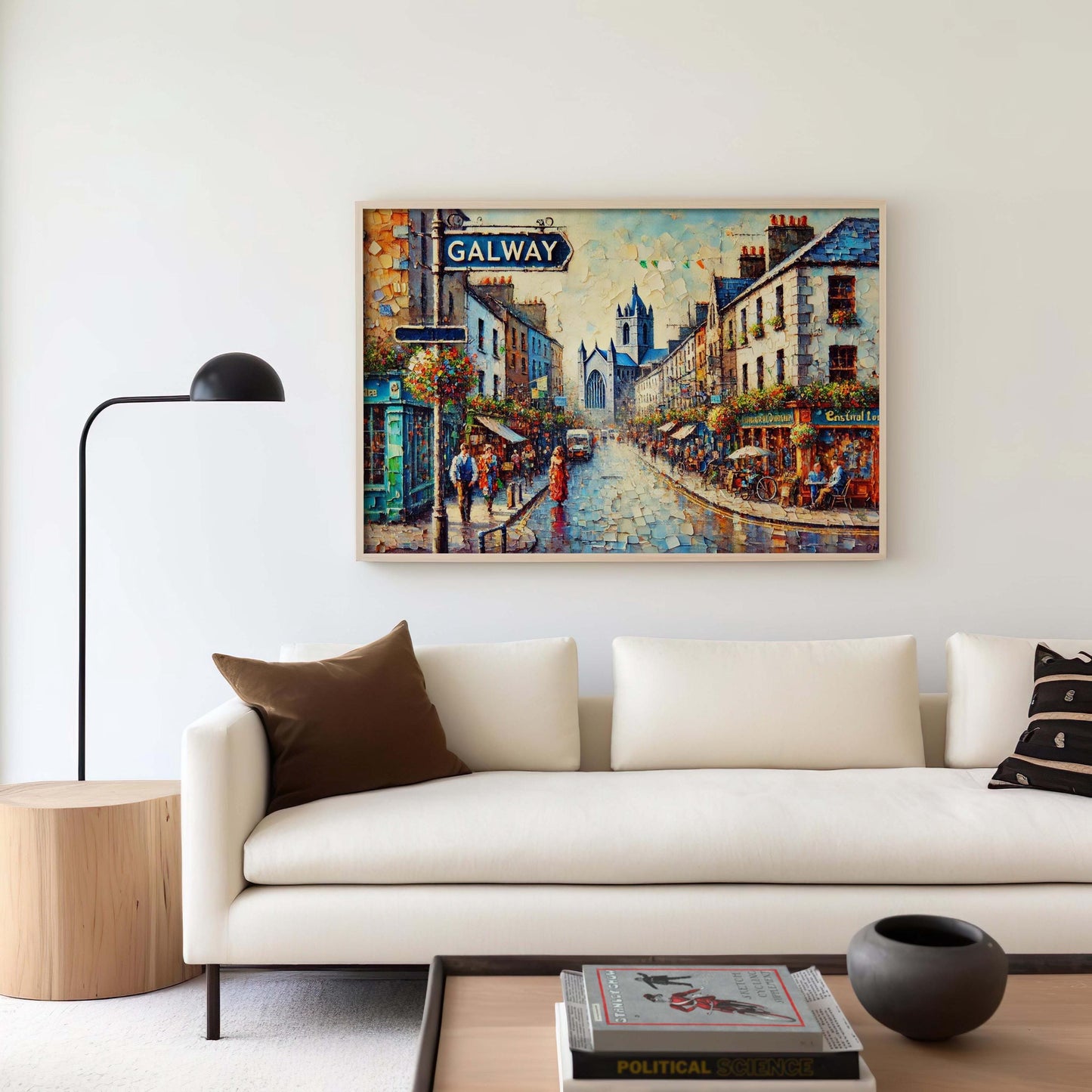 Galway Art Print - Ireland City Wall Art, Travel Poster, European Home Decor, Housewarming Gift, Irish Travel Print, Galway Ireland Artwork