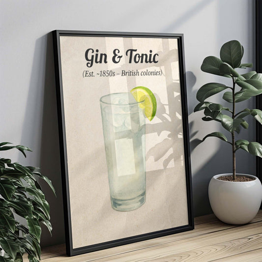 Gin and Tonic Artwork