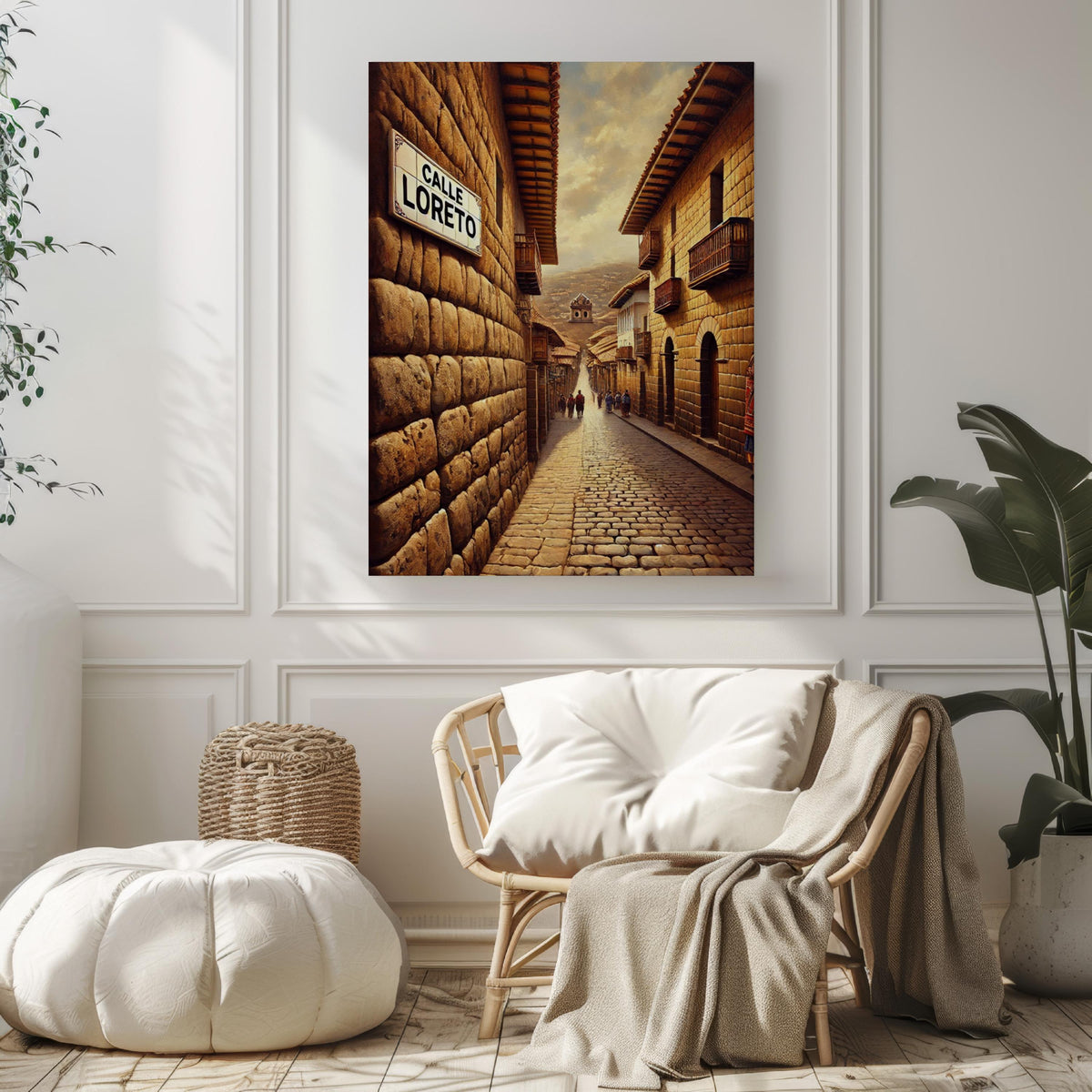 Calle Loreto Cityscape Print - Cusco, Peru