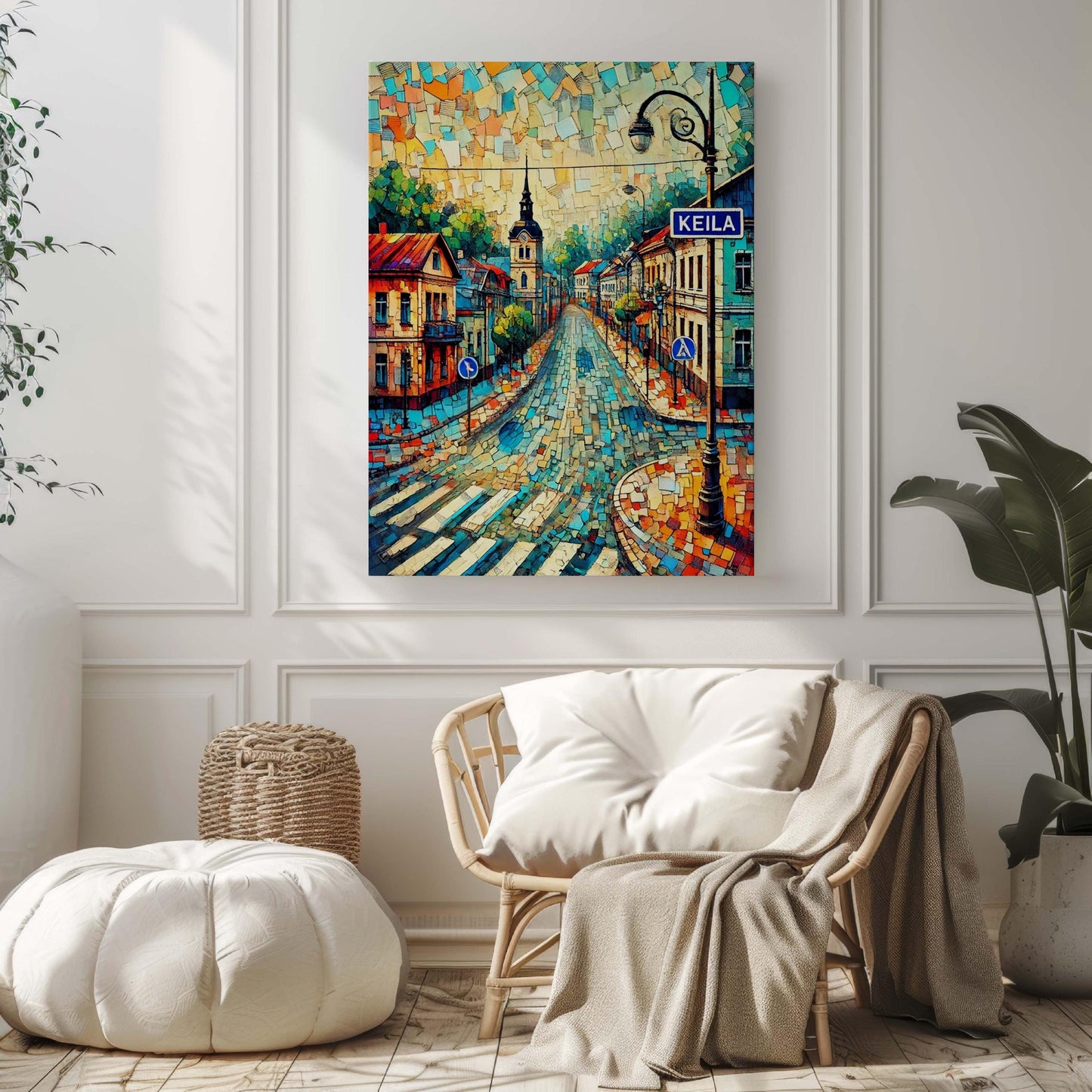 Keila Art Print - Estonia City Travel Poster, European Wall Art, Housewarming Gift, Keila Wall Decor, Estonia Artwork, Travel Print