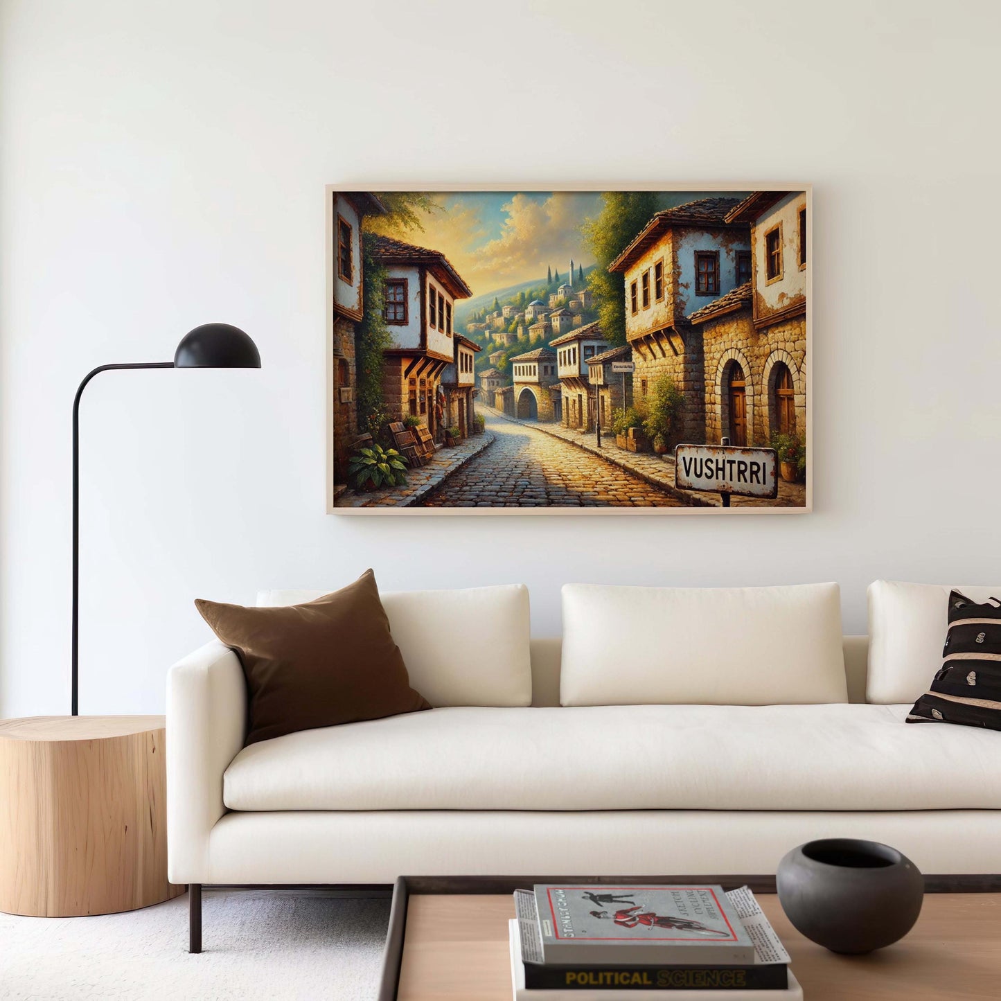 Vushtrri Art Print - Kosovo City Wall Art, Travel Poster, European Home Decor, Vushtrri Gift, Housewarming & Travel Wall Decor