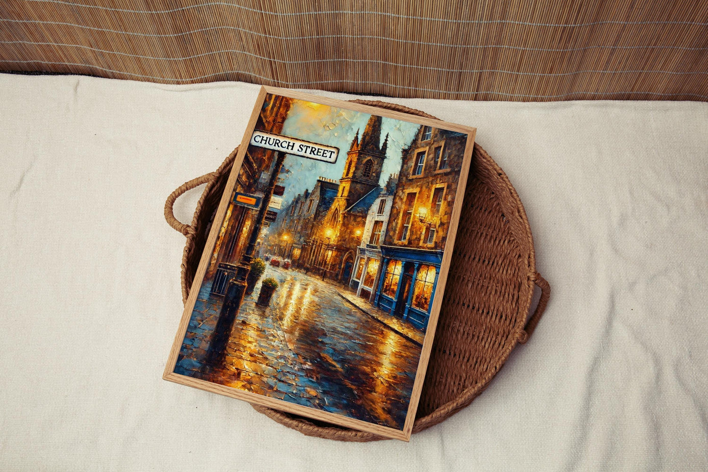Wall Art Church St Print Inverness Scotland Travel Poster Scottish Gift Housewarming Decor