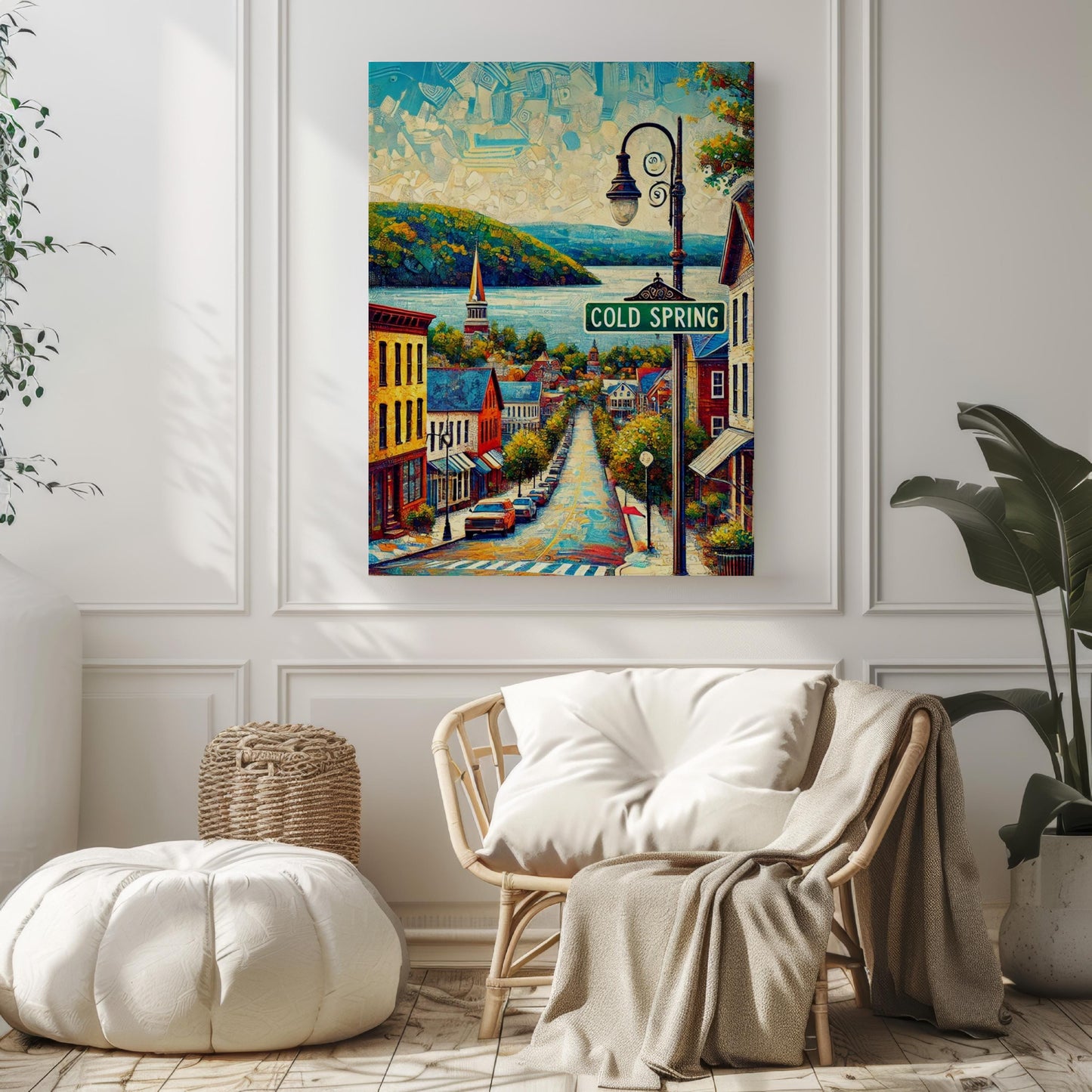 New York Cold Spring Wall Art, Scenic Travel Print And Poster, NY Decor, USA Gift, Housewarming & New York State Home Decor