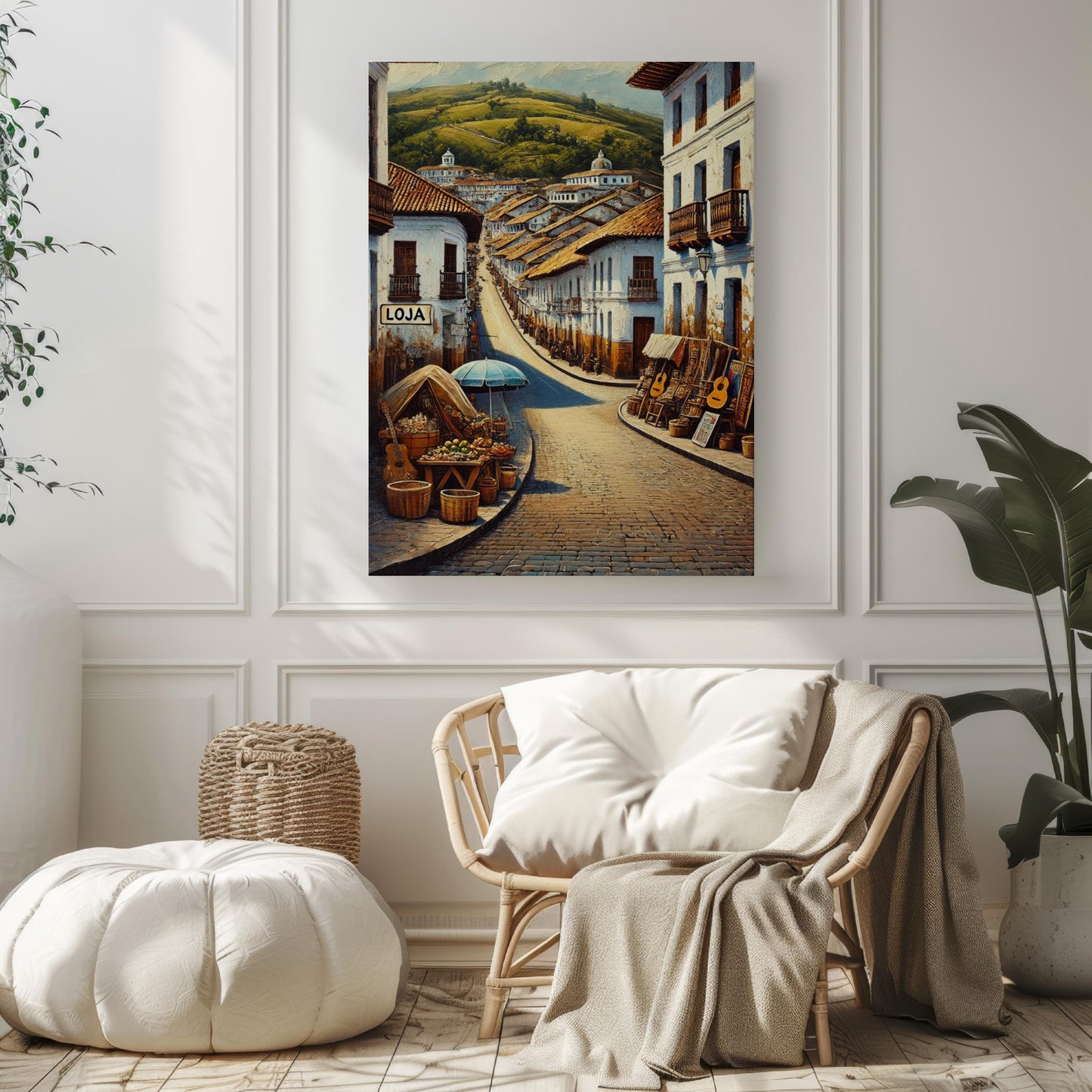 Ecuador Wall Art Loja Print Travel Poster South American Home Decor Ecuador Gift Housewarming Souvenir