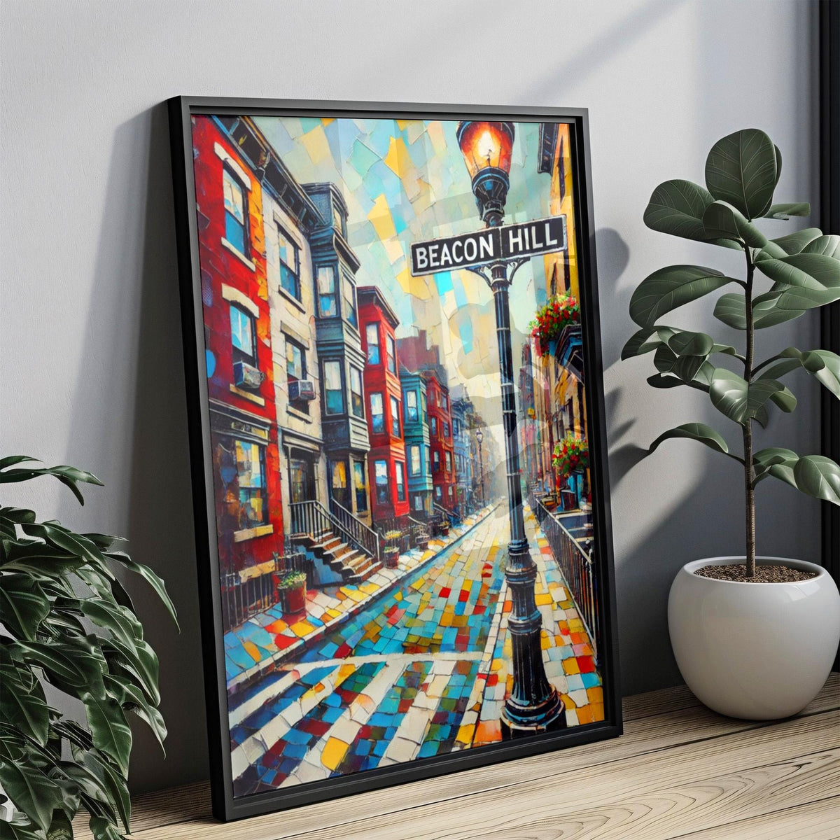 Beacon Hill Print - Boston, Massachusetts, USA