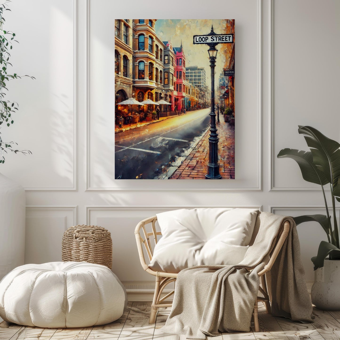 Loop Street Wall Art Cape Town Print South Africa Cityscape Travel Poster African Souvenir Home Décor Gift