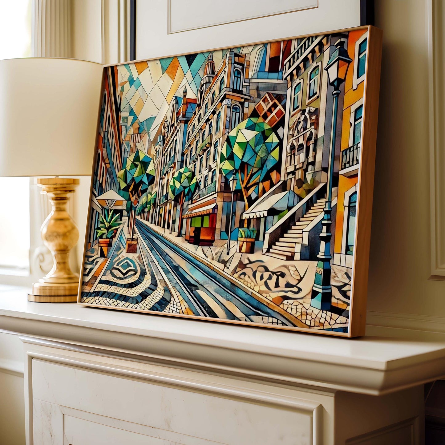Avenida da Liberdade Wall Art, Lisbon Print, Portugal Travel Poster, Housewarming Gift, Portugal Artwork, Travel Decor