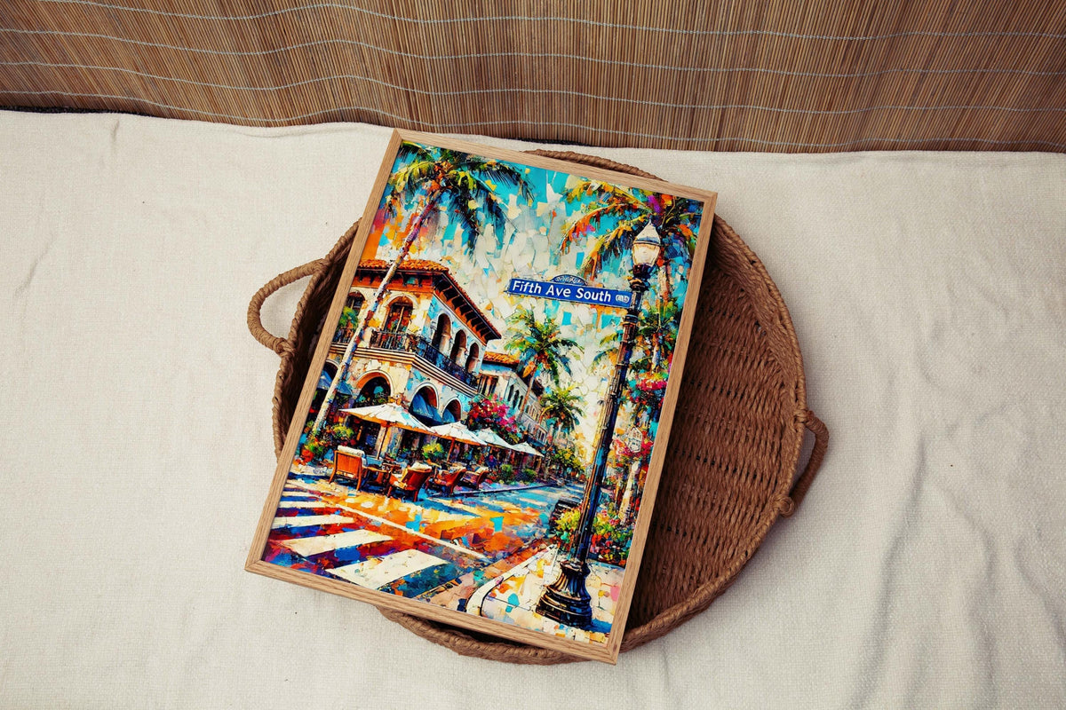 Fifth Avenue South Wall Art - Naples, Florida, USA