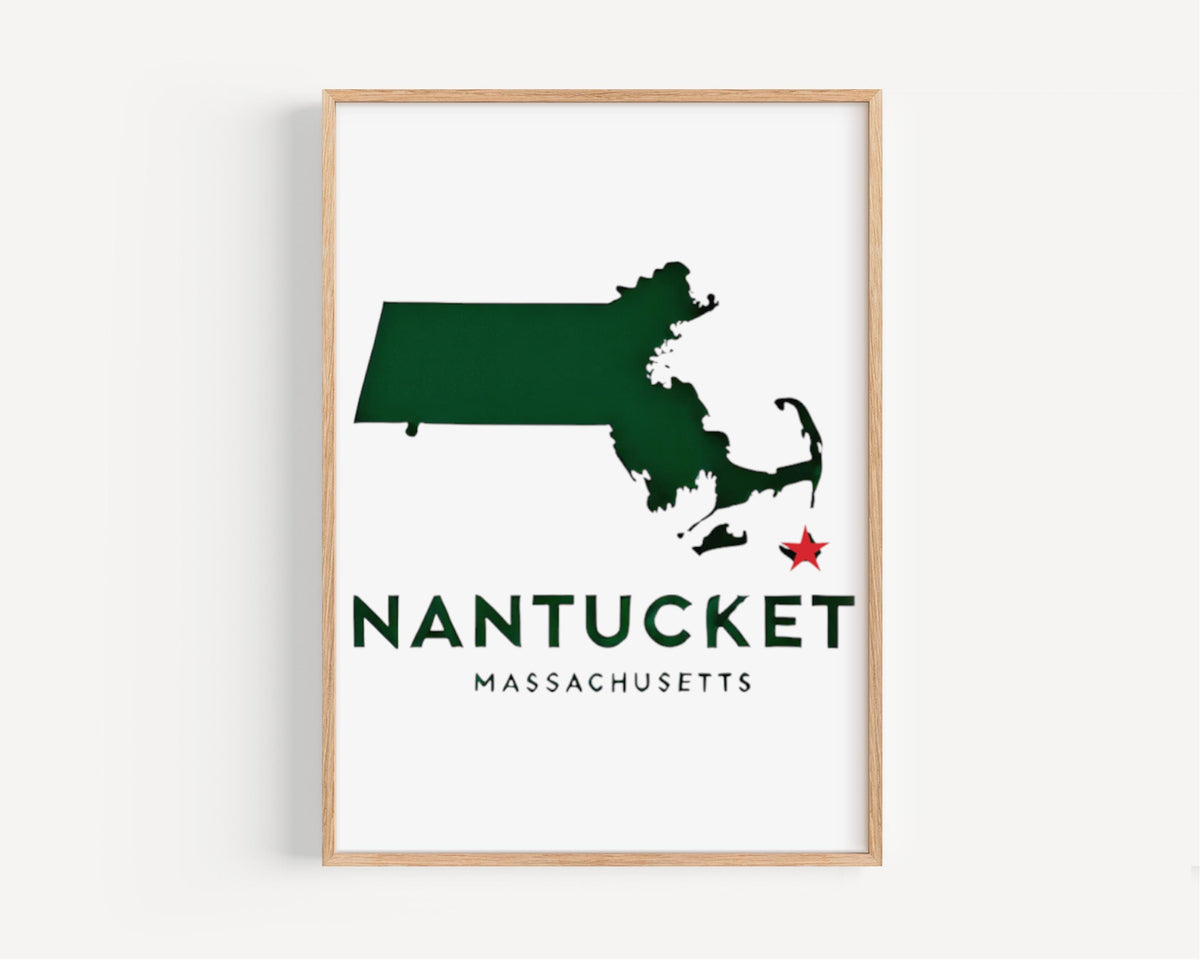 Nantucket Print Scenic - Nantucket, Massachusetts, USA