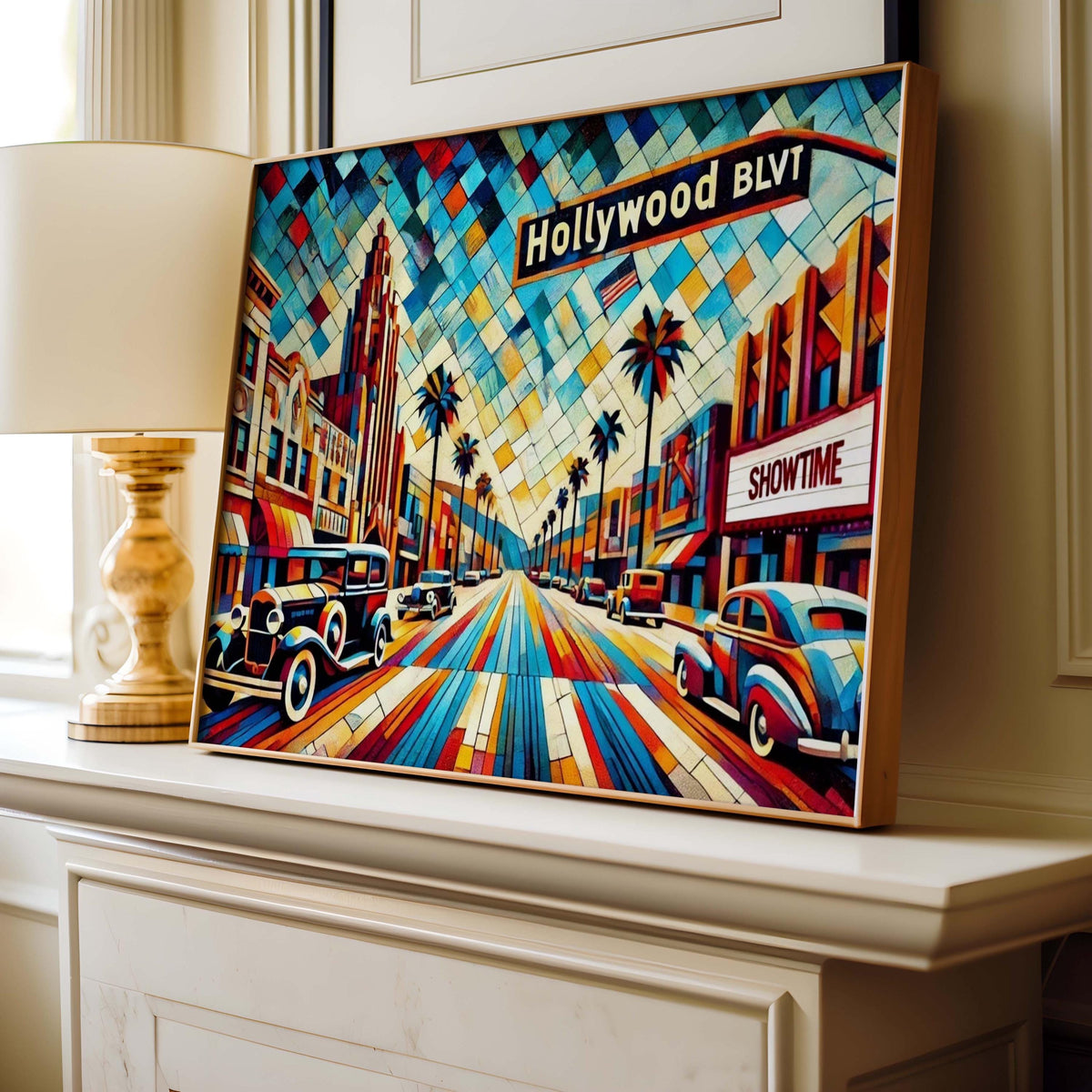 Hollywood Boulevard Print - Los Angeles, California, USA