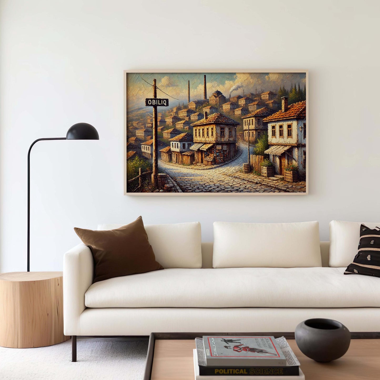 Obiliq Art Wall Print - Kosovo City Travel Poster, European Artwork, Housewarming Gift, Obiliq Wall Decor, Travel Print & Kosovo Art