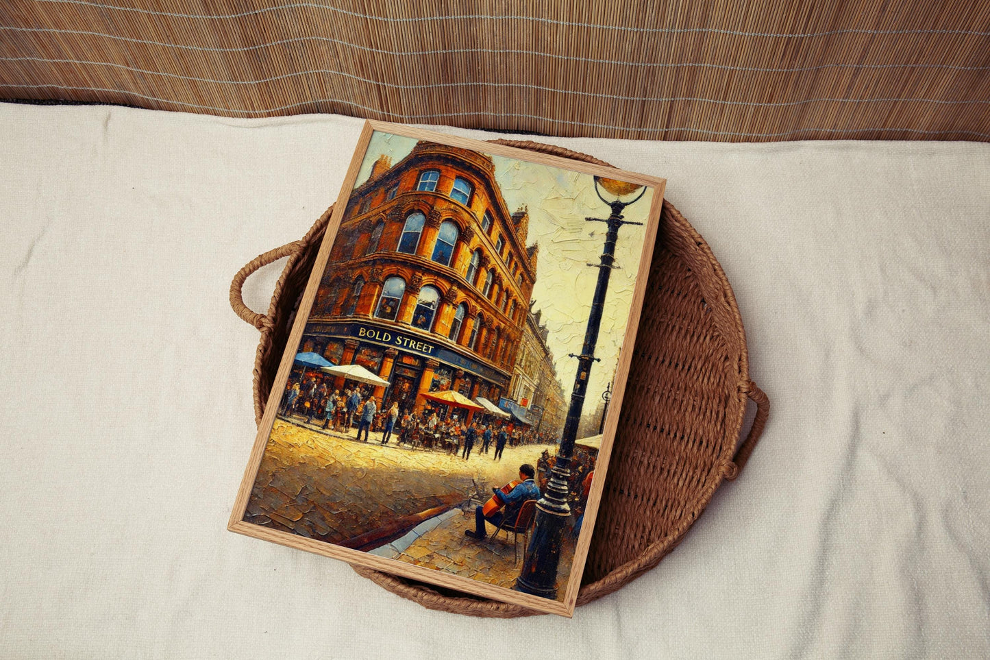 Bold Street Liverpool Wall Art, UK Cityscape Print, Travel Souvenir, Modern Fine Art Poster, Gift for Travelers, Vintage Street Scene